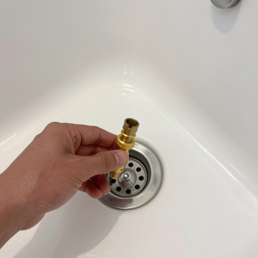 Bathtub drain overflow maintenance Venice bathroom