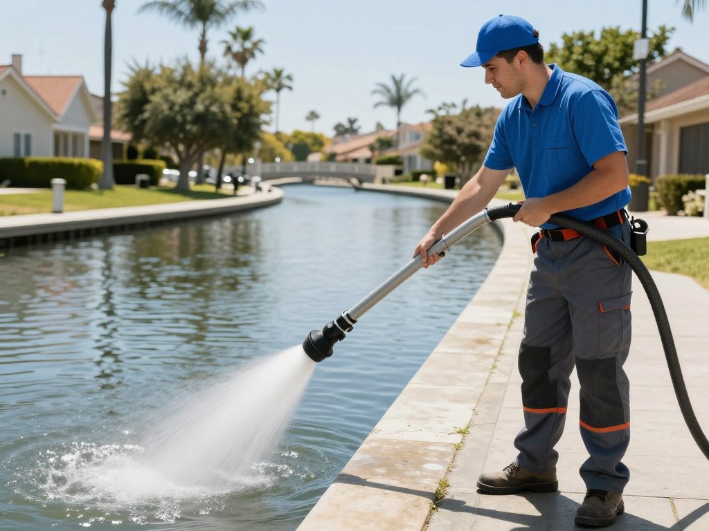 Eco-friendly drain cleaning protecting Venice waterways