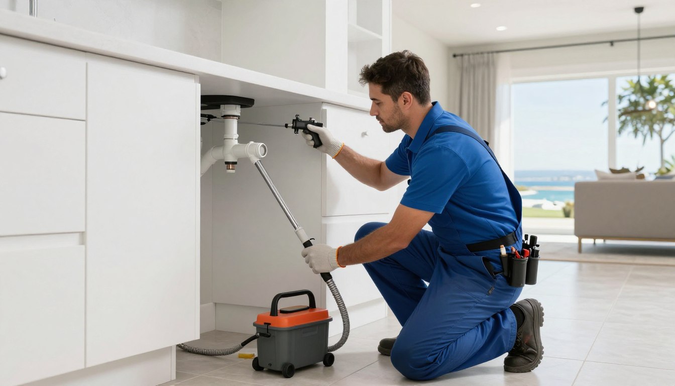 Professional drain cleaning service in Venice CA coastal home