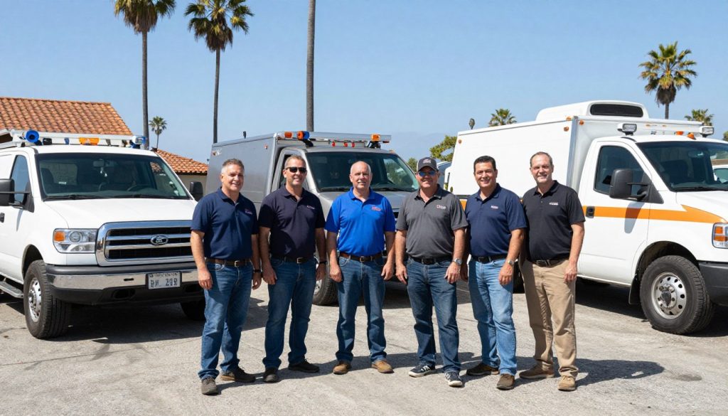 Professional drain cleaning service team serving Venice CA community