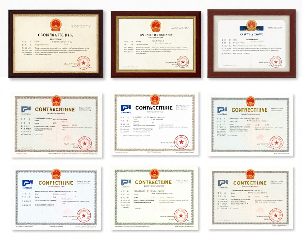 Professional plumbing credentials and certifications