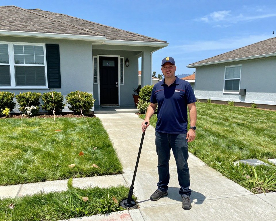 Satisfied Venice CA customer after successful drain cleaning service