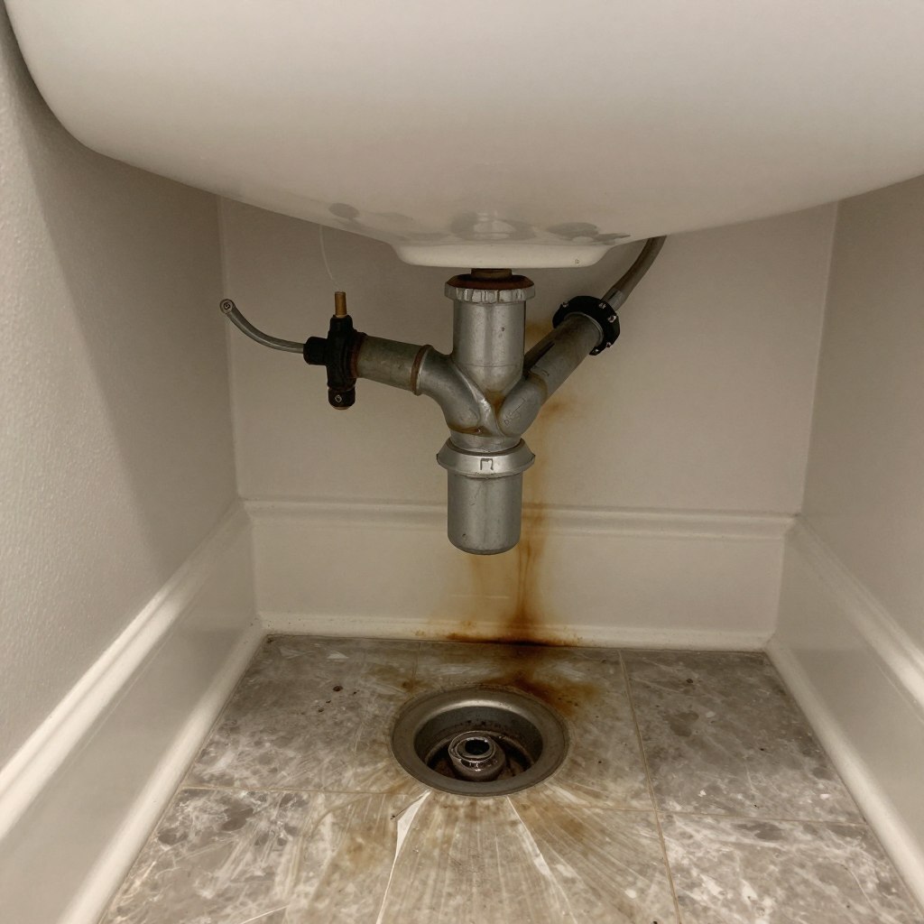 Sewage odor indicating drain line problem in Venice residence