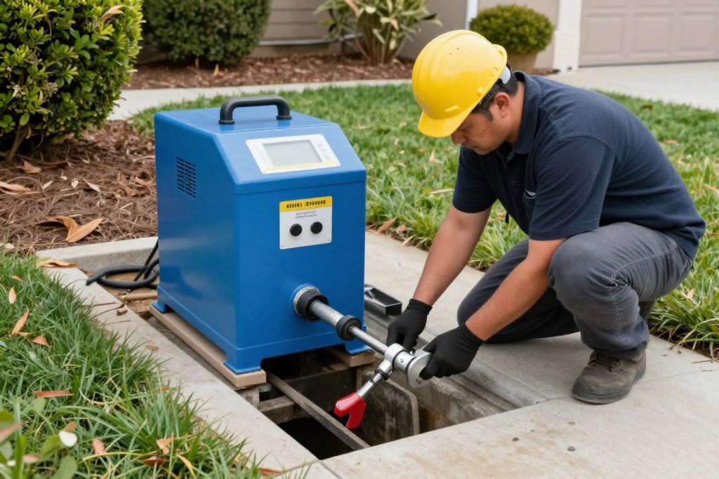 Trenchless sewer line repair equipment for Venice CA properties