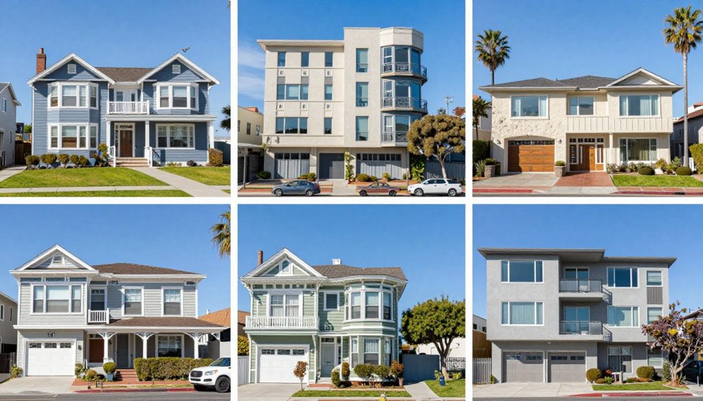 Various Santa Monica property types requiring drain service